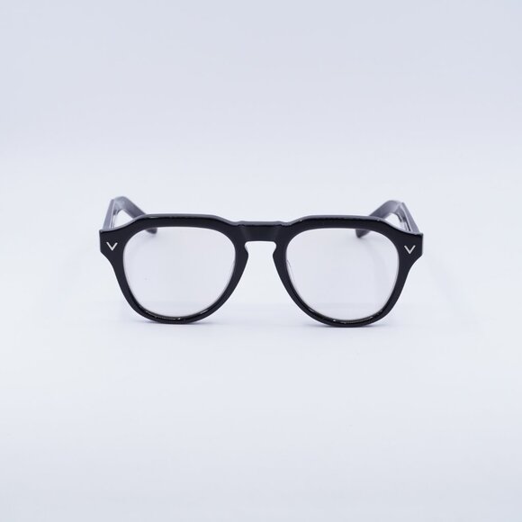 Valentino V-TALE II VLX-139A Eyeglasses Black 52mm Aviator Frame - Picture 3 of 11